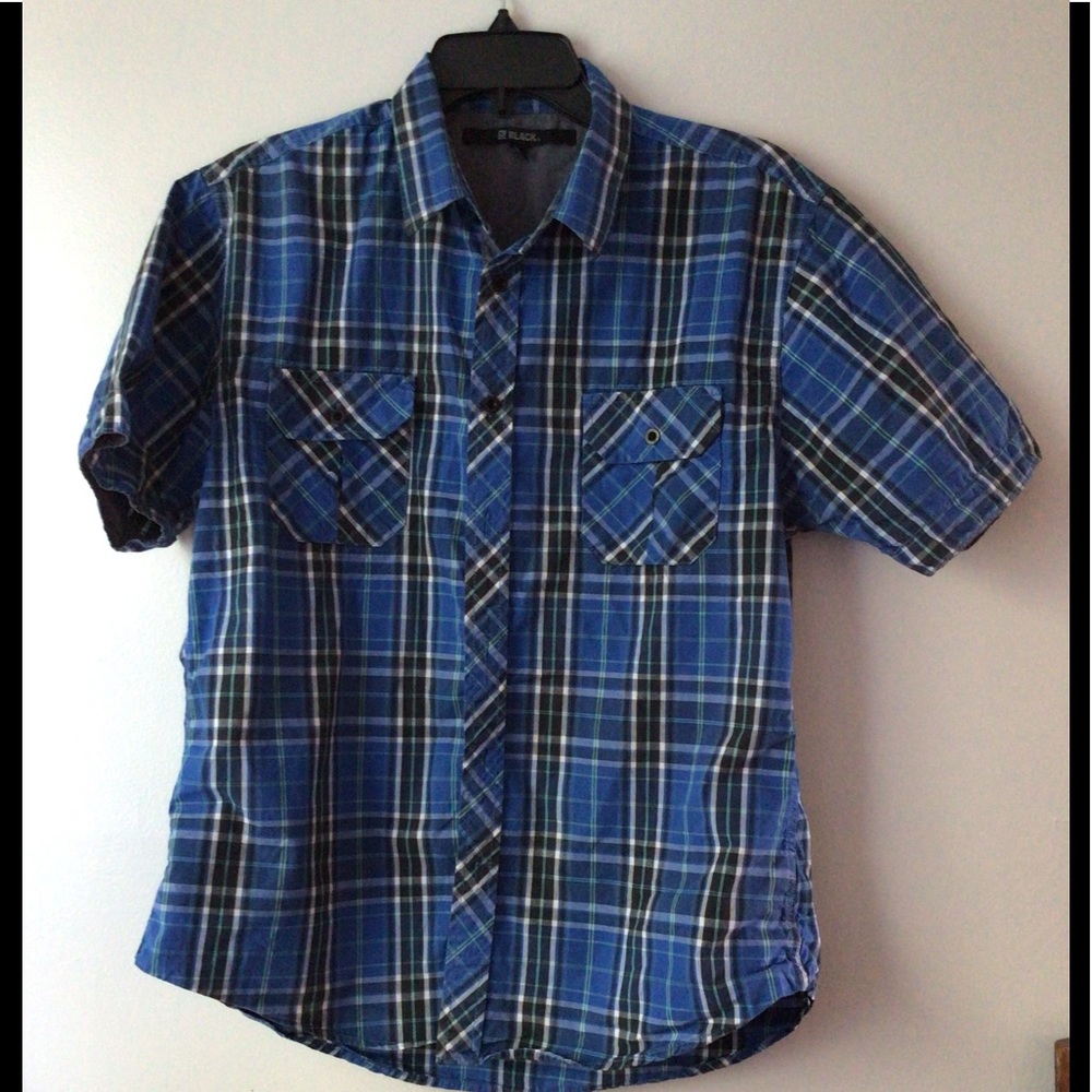 Boys button down shirt L